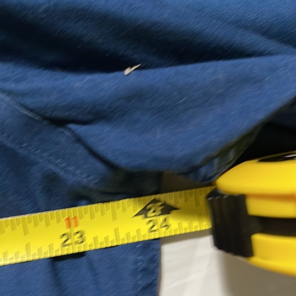 Express 1MX Modern men's button down dress shirt dark navy Size M - Picture 3 of 6